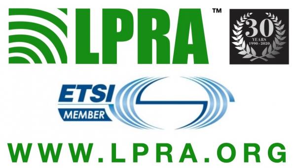 LPRA the Low Power Radio Association ETSI Member